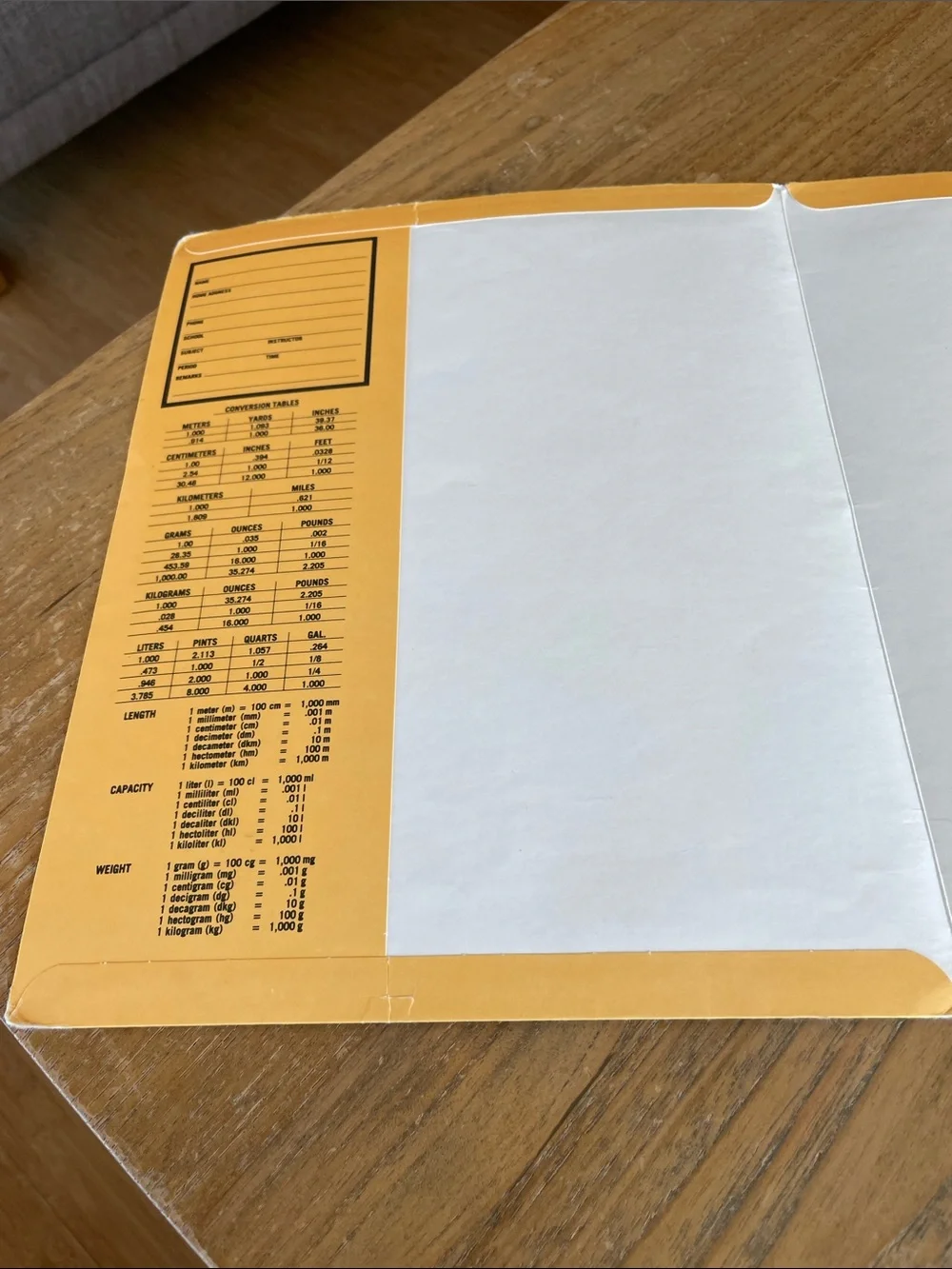 Pee-Chee vintage retro school folders 1987